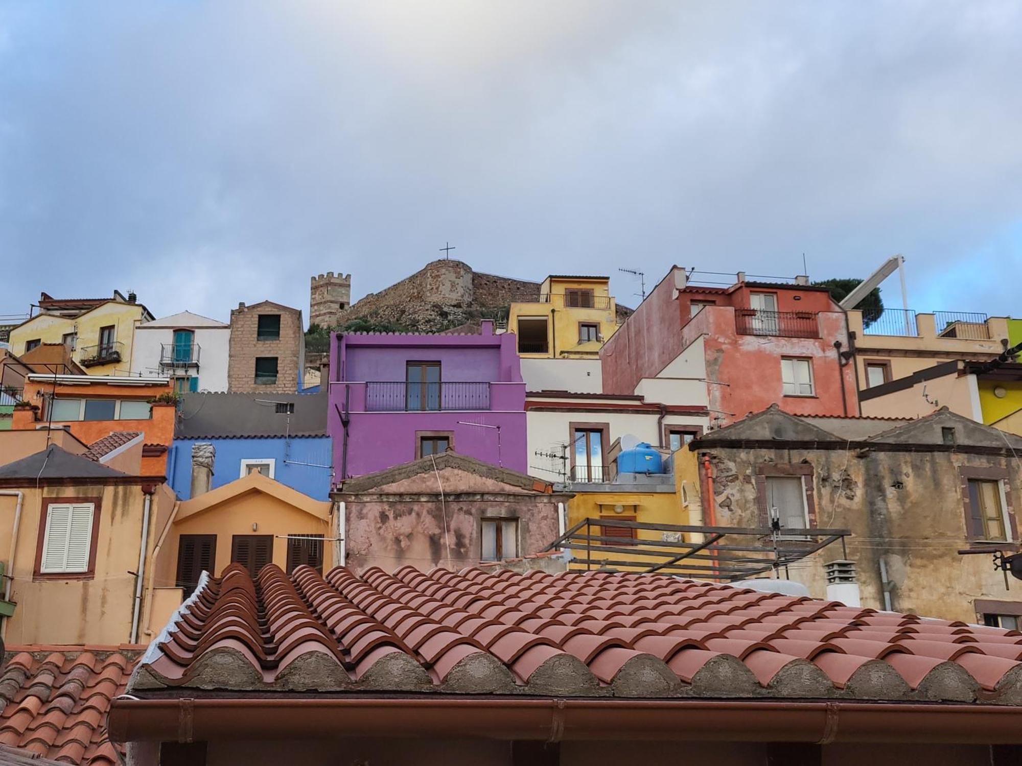 Casa Eleonora Villa Bosa Buitenkant foto